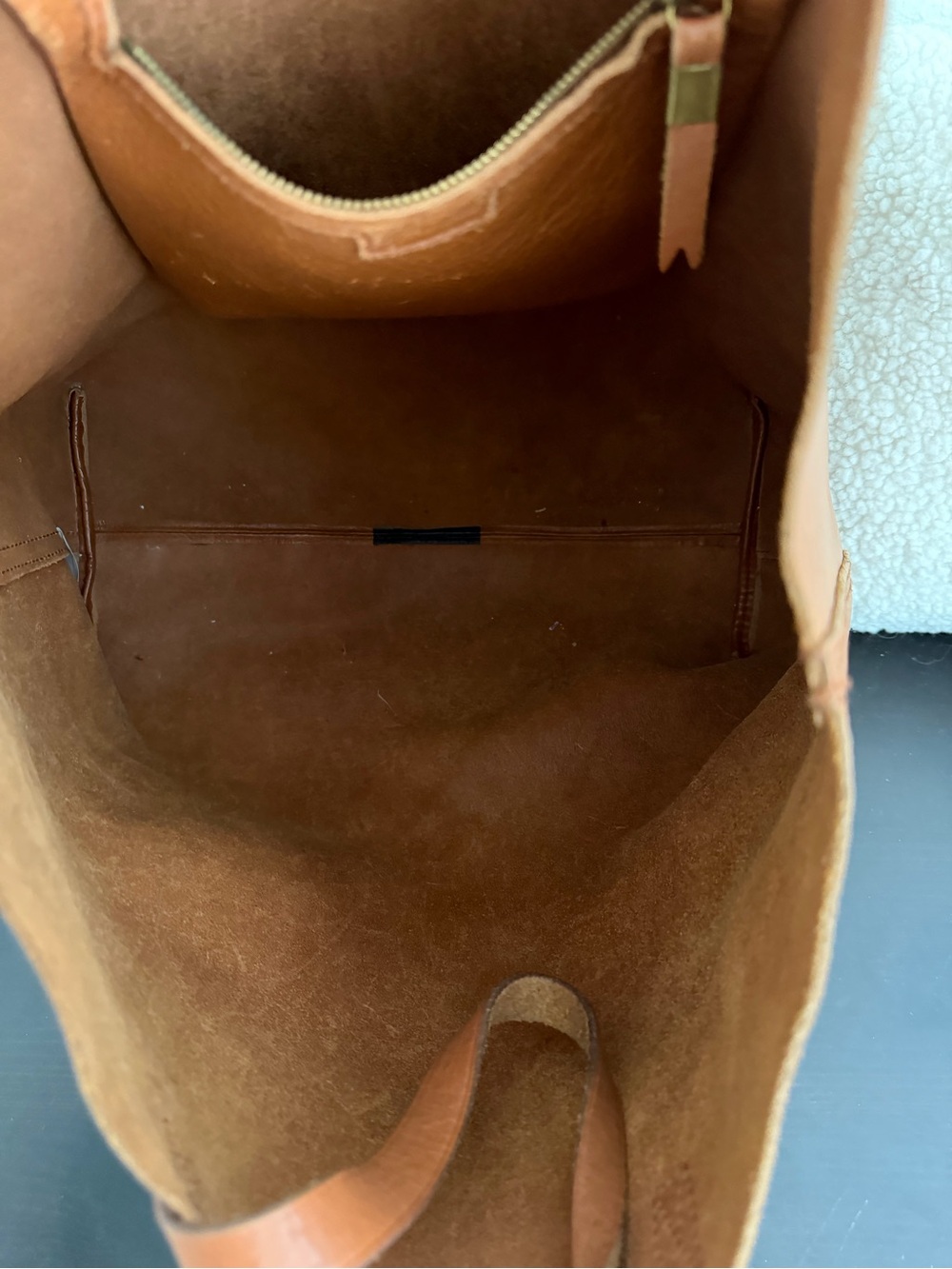 Madewell Brown Leather Tote - Picture 3 of 4